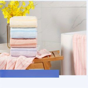 Coral Fleece Towel Set for Bathroom - Soft Absorbent Bath and Face Towels, Thick Plush Home Spa Towels, Ideal for Daily Use & Special Occasions - Gift-Ready Pack