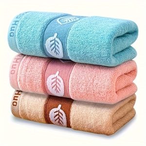 49/2000 3-piece Deluxe Soft Absorbent Towel-perfect For Everyday Use And Holiday Gift Giving